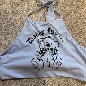 Daddy Issues Halter Top